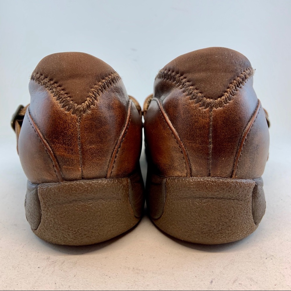 Dansko Kate Leather Mary Jane Clogs 40 9.5 10 - Picture 7 of 8